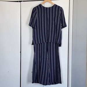 La Ligne Navy Striped 2 Piece Set